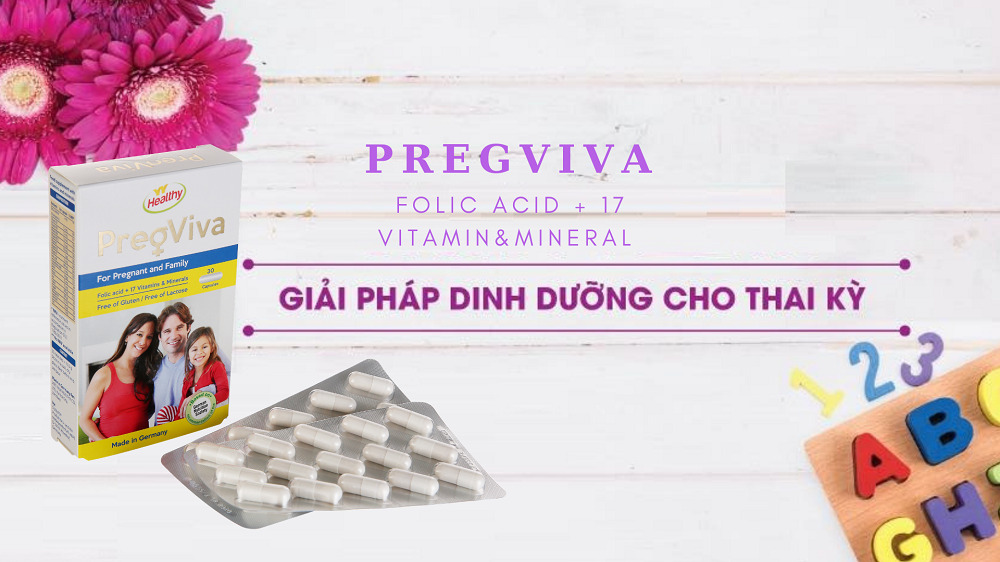 Pregviva - Giải pháp dinh dưỡng cho thai kỳ