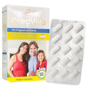 Pregviva – Hỗ trợ bổ sung vitamin, khoáng chất và sắt cho cơ thể