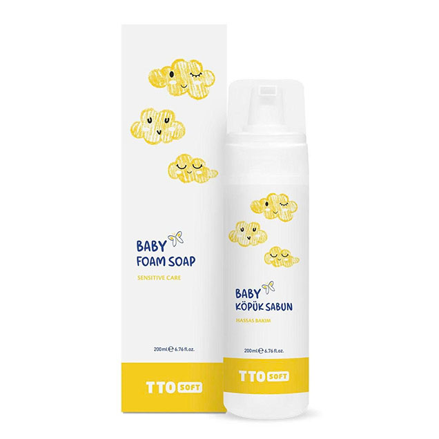 TTO Soft Baby Foam Soap - Sữa tắm tạo bọt dịu nhẹ cho làn da bé