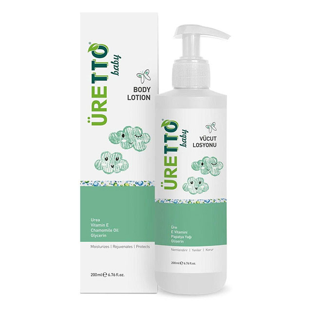 ÜRETTO Baby Body Lotion - Kem dưỡng toàn thân cho bé, cấp ẩm & dịu nhẹ mỗi ngày