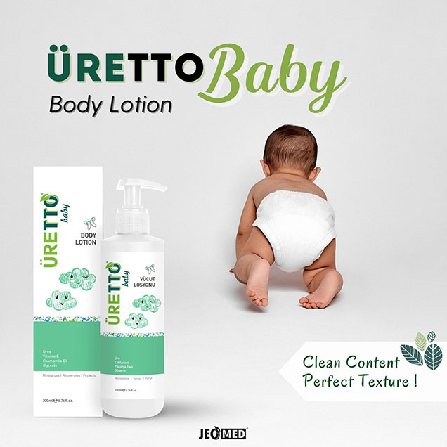 Kem dưỡng toàn thân cho bé ÜRETTO Baby Body Lotion