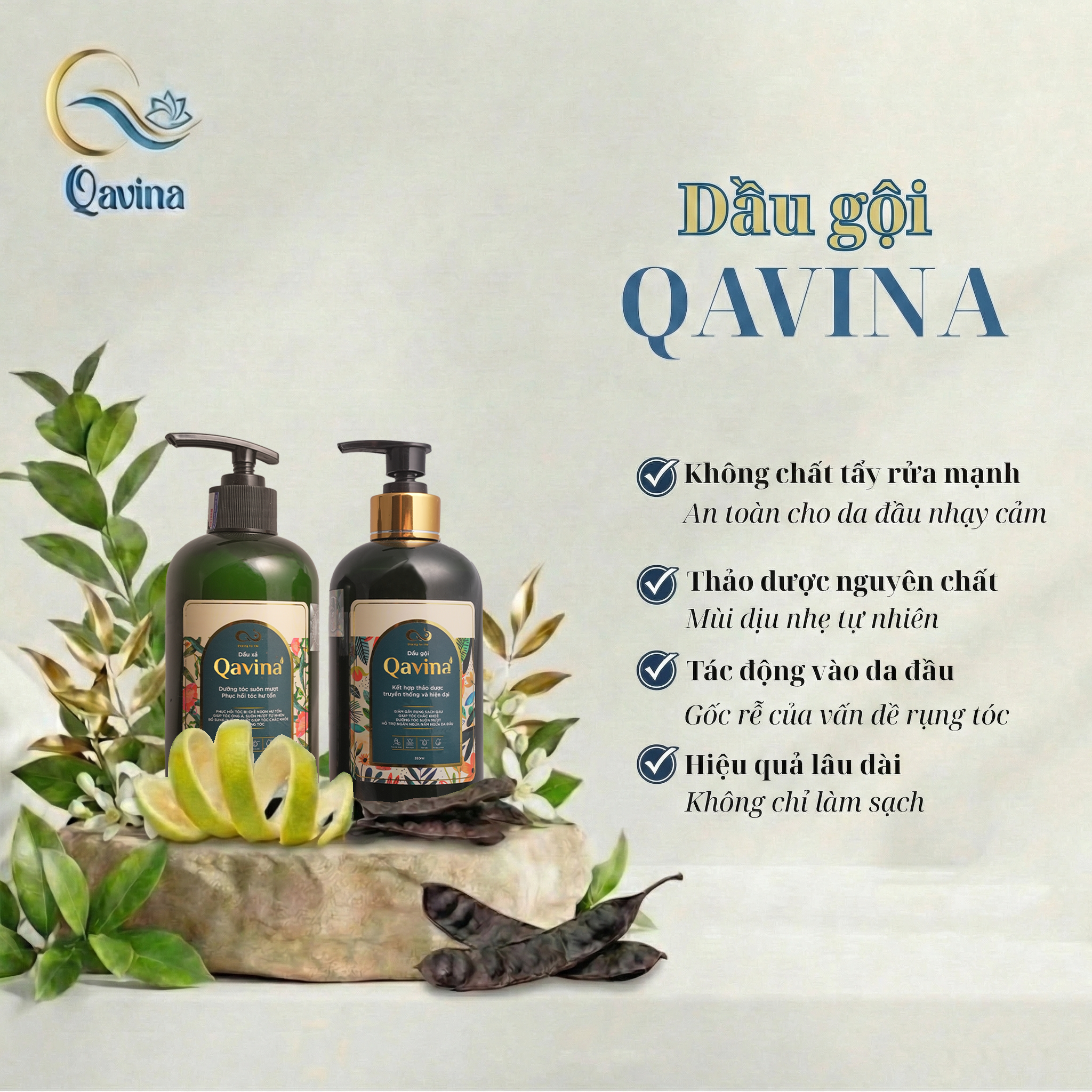 Nguồn dầu gội thảo dược dùng cho Salon Spa Nguồn dầu gội thảo dược dùng cho Salon Spa