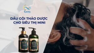 Dầu gội thảo dược cho siêu thị mini