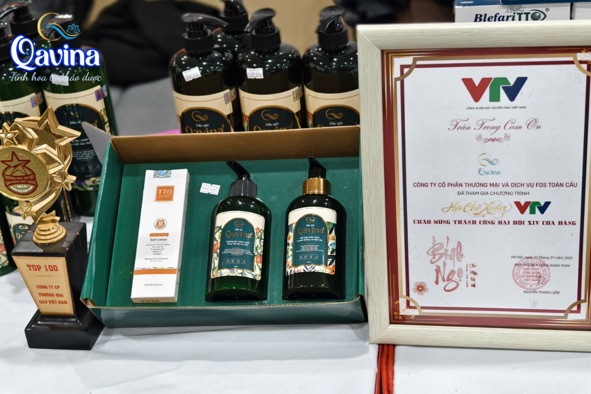 Dầu gội thảo dược chứng nhận an toàn