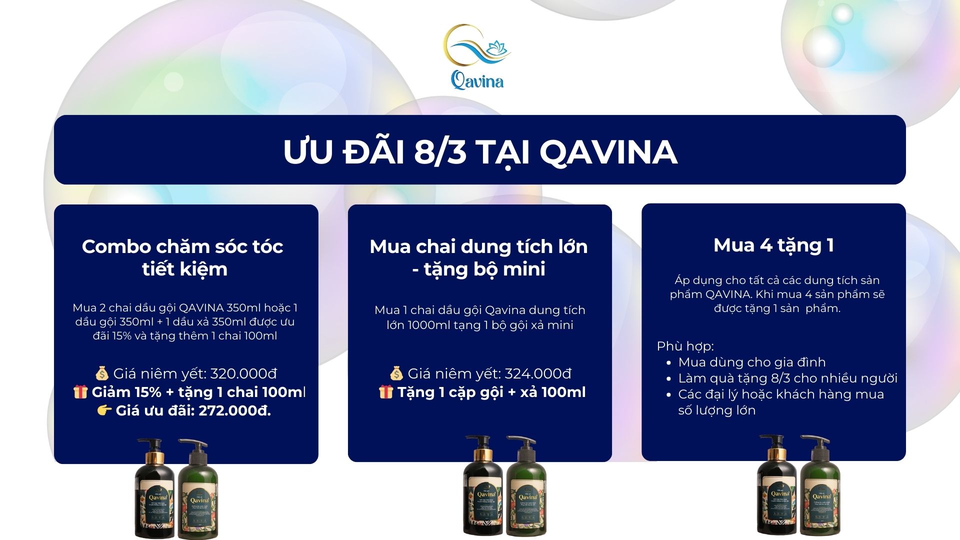 Quà tặng 8/3 từ Qavina