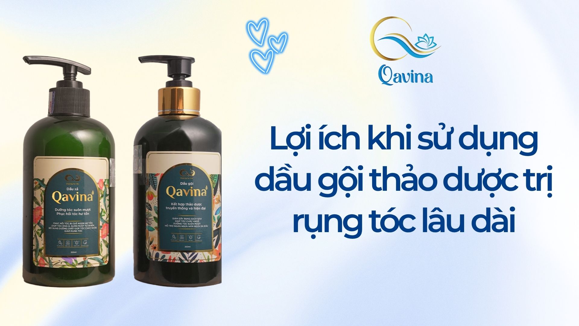 Dầu gội thảo dược trị rụng tóc