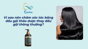 chăm sóc tóc bằng dầu gội thảo dược